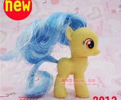 Size: 518x427 | Tagged: safe, apple bloom, brushable, chinese, figure, filly, irl, photo, prototype, taobao, text, toy, unknown pony