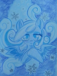 Size: 612x816 | Tagged: safe, artist:misschang, oc, oc only, oc:snowdrop, pony