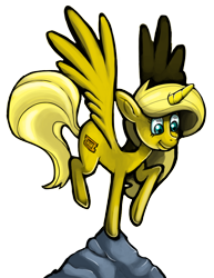 Size: 638x825 | Tagged: safe, artist:sunburst, derpibooru import, oc, oc only, oc:ticket, alicorn, pony, alicorn oc, simple background, solo, transparent background