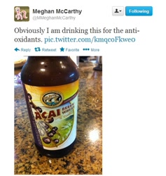 Size: 526x556 | Tagged: safe, derpibooru import, alcohol, beer, mccarthy's liquor cabinet, meghan mccarthy, twitter