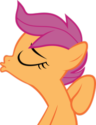 Size: 1280x1659 | Tagged: safe, artist:newlunaticrepublic, derpibooru import, scootaloo, simple background, solo, transparent background, vector