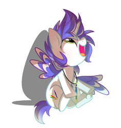 Size: 2205x2333 | Tagged: safe, artist:wicklesmack, oc, oc only, oc:wickle smack, alicorn, pegasus, pony, happy, species swap