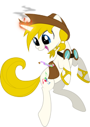 Size: 3810x5382 | Tagged: safe, artist:emkay-mlp, derpibooru import, oc, oc only, fire, happy, legends of equestria, simple background, solo, transparent background, vector