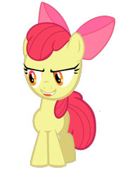 Size: 1072x1534 | Tagged: safe, artist:kuren247, derpibooru import, apple bloom, rapeface, simple background, solo, transparent background, vector