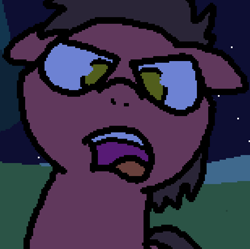 Size: 904x901 | Tagged: safe, artist:pokehidden, oc, oc only, oc:big brian, pony, spoiler:banned from equestria daily 1.5, banned from equestria daily, reaction image, solo