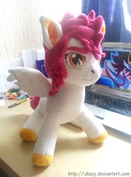 Size: 800x1083 | Tagged: artist needed, safe, derpibooru import, pegasus, pony, irl, pegasus kouga, photo, plushie, ponified, saint seiya, saint seiya omega, solo