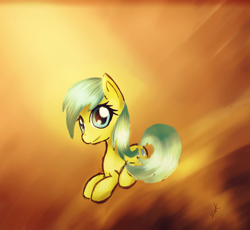 Size: 900x828 | Tagged: safe, artist:inkytophat, derpibooru import, sunshower raindrops, pegasus, pony, female, mare, solo, yellow coat