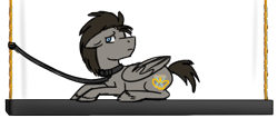Size: 360x152 | Tagged: safe, doctor whooves, oc, collar, discord whooves, leash, zerum whooves