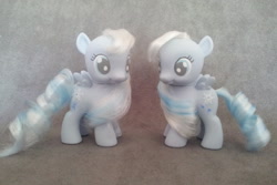 Size: 1024x684 | Tagged: safe, artist:hannaliten, derpibooru import, oc, oc only, oc:snowdrop, brushable, custom, toy