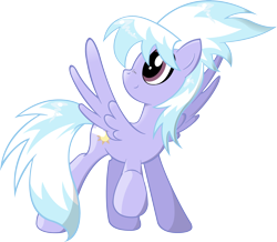 Size: 5000x4366 | Tagged: safe, artist:artpwny, derpibooru import, cloudchaser, pegasus, pony, absurd resolution, simple background, solo, takeoff, transparent background, vector, vector artwork