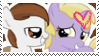 Size: 99x56 | Tagged: safe, artist:flow3r-child, derpibooru import, dinky hooves, pipsqueak, deviantart stamp, dinkysqueak, heart, shipping, stamp