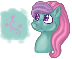 Size: 355x294 | Tagged: safe, artist:ratdust, ivy, pony, g2, mane