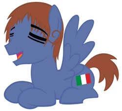 Size: 618x561 | Tagged: safe, artist:lupuslover, derpibooru import, hetalia, italy, ponified, solo