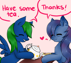 Size: 1280x1126 | Tagged: safe, artist:ask-aki-pony, derpibooru import, oc, oc only, aki, cup, tea, teacup, teapot