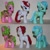 Size: 1200x1200 | Tagged: safe, artist:candycornsnake, derpibooru import, lyra heartstrings, moondancer (g1), g1, brushable, custom, g1 to g4, generation leap, irl, photo, toy