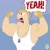 Size: 939x936 | Tagged: safe, artist:pumpkinshire, derpibooru import, bulk biceps, humanized, roid rage