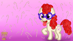 Size: 1024x576 | Tagged: safe, artist:timidusartifex, twist, pony, glasses, mane