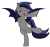 Size: 2800x2615 | Tagged: safe, artist:zee66, derpibooru import, oc, oc only, oc:echo, bat pony, pony, /mlp/, balancing, bipedal, dancing, happy, simple background, solo, transparent background, vector