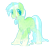 Size: 675x675 | Tagged: safe, artist:mewball, derpibooru import, lyra heartstrings, goo pony, original species, dripping, goo ponified, monster mare, simple background, slime, solo, species swap, transparent background