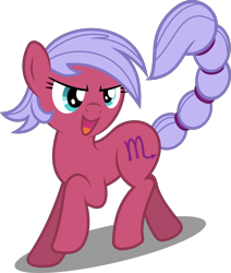 Size: 6000x7062 | Tagged: safe, artist:cooltomorrowkid, absurd resolution, ponyscopes, scorpio, simple background, transparent background, vector, zodiac