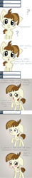 Size: 1000x5577 | Tagged: safe, artist:minkidoodles, featherweight, ask, blushing, comic, feathersqueak, feathertiara, featherweight responds, shipping, tumblr