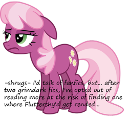 Size: 970x900 | Tagged: safe, cheerilee, earth pony, pony, fanfic, female, insane pony thread, mare, two toned mane