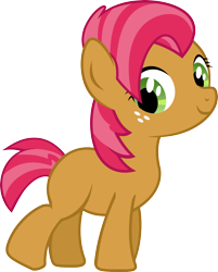Size: 2644x3287 | Tagged: safe, artist:sunran80, edit, babs seed, bloom and gloom, adorababs, blank flank, cute, simple background, solo, transparent background, vector