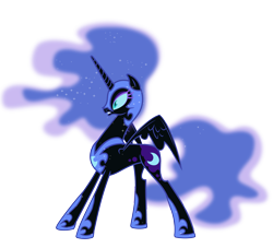 Size: 3520x3200 | Tagged: safe, artist:90sigma, nightmare moon, .svg available, absurd resolution, scared, simple background, svg, transparent background, vector