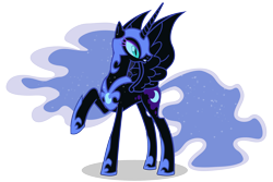 Size: 4320x2880 | Tagged: safe, artist:90sigma, nightmare moon, .svg available, simple background, svg, transparent background, vector