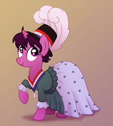 Size: 576x640 | Tagged: safe, artist:lissystrata, unicorn, doctor who, ponified, susan foreman, the reign of terror