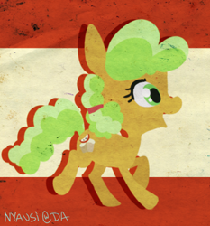 Size: 400x430 | Tagged: safe, artist:vertizontal, derpibooru import, apple brown betty, 30 minute art challenge, apple family member