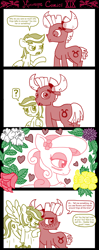 Size: 1050x2640 | Tagged: safe, artist:ficficponyfic, comic:important decisions, comic, libra, ponyscopes, taurus, virgo, zodiac