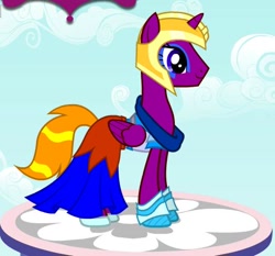 Size: 494x461 | Tagged: safe, oc, oc only, alicorn, pony, pony creator, alicorn oc, armor, helmet