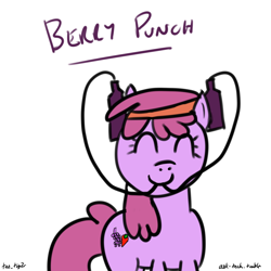 Size: 1280x1282 | Tagged: safe, artist:tas tigor, berry punch, berryshine, earth pony, pony, 30 minute art challenge, female, mare, solo