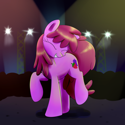 Size: 1280x1280 | Tagged: safe, artist:acersiii, berry punch, berryshine, earth pony, pony, female, mare, solo