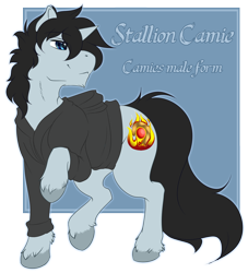 Size: 1242x1369 | Tagged: safe, artist:camychan, oc, oc only, oc:camie, pony, unicorn, rule 63, simple background, solo, transparent background