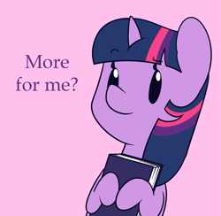 Size: 1169x1143 | Tagged: safe, artist:estrill, twilight sparkle, ask, askbookobsessedtwilight, book, bookhorse, cute, solo, that pony sure does love books, tumblr, twiabetes