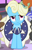 Size: 178x278 | Tagged: safe, derpibooru import, screencap, eclair créme, jangles, earth pony, pony, sweet and elite, female, jewelry, mare, necklace, pearl necklace