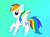 Size: 630x472 | Tagged: safe, derpibooru import, oc, oc only, alicorn, alicorn oc, horn, not rainbow dash, solo, wings