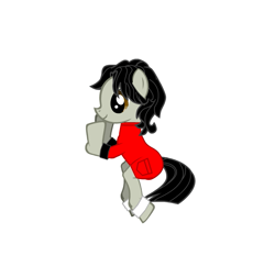 Size: 693x673 | Tagged: safe, derpibooru import, pony creator, michael jackson, simple background, solo, white background