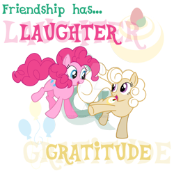 Size: 1024x1024 | Tagged: safe, artist:water-kirby, derpibooru import, pinkie pie, oc, oc:chantilly roll, earth pony, pony, simple background, transparent background