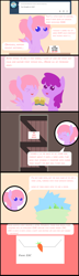 Size: 666x2301 | Tagged: safe, artist:2kaze, derpibooru import, berry punch, berryshine, oc, comic, gak, pointy ponies, tumblr