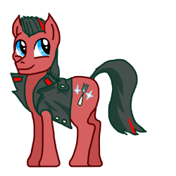 Size: 1200x1200 | Tagged: artist needed, safe, derpibooru import, bratishka, clothes, military uniform, ponified, russian, smiling, solo, the green elephant