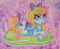 Size: 890x732 | Tagged: safe, artist:albinwonderland, derpibooru import, oc, oc only, painting, solo