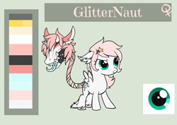 Size: 1587x1124 | Tagged: safe, artist:glitternaut, derpibooru import, oc, oc only, monster pony, original species, pegasus, piranha plant pony, augmented tail, solo