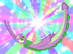 Size: 470x349 | Tagged: safe, derpibooru import, screencap, spike, dragon, equestria girls, male, solo