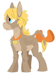 Size: 760x1005 | Tagged: safe, artist:dbkit, derpibooru import, megan williams, donkey, g1, solo, species swap