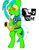 Size: 1501x1915 | Tagged: safe, artist:dark-southern-rebel, derpibooru import, oc, oc only, pony, 2 tone, aquabats, bipedal, musical instrument, saxophone, ska, solo