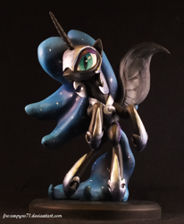 Size: 800x969 | Tagged: safe, artist:frozenpyro71, derpibooru import, nightmare moon, irl, photo, sculpture, solo