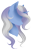 Size: 210x325 | Tagged: safe, artist:haventide, derpibooru import, oc, oc only, oc:silver sonata, pony, unicorn, bust, solo